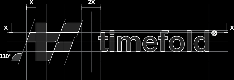 Timefold logo measurements